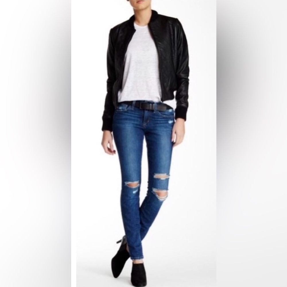 Joe’s Jeans | The Skinny Distressed Stretch Jeans | Denim | 26